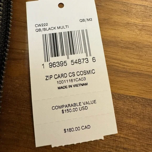 Cosmic Zip Card Case - Picture 4 of 4